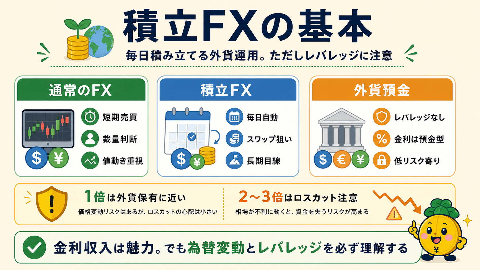積立FXの基本